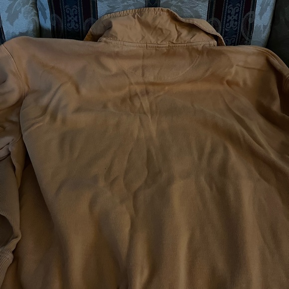 Tommy Bahama men’s 2 quarter zip and long sleeve shirt bundle. Blue, orange,gray - Picture 14 of 16